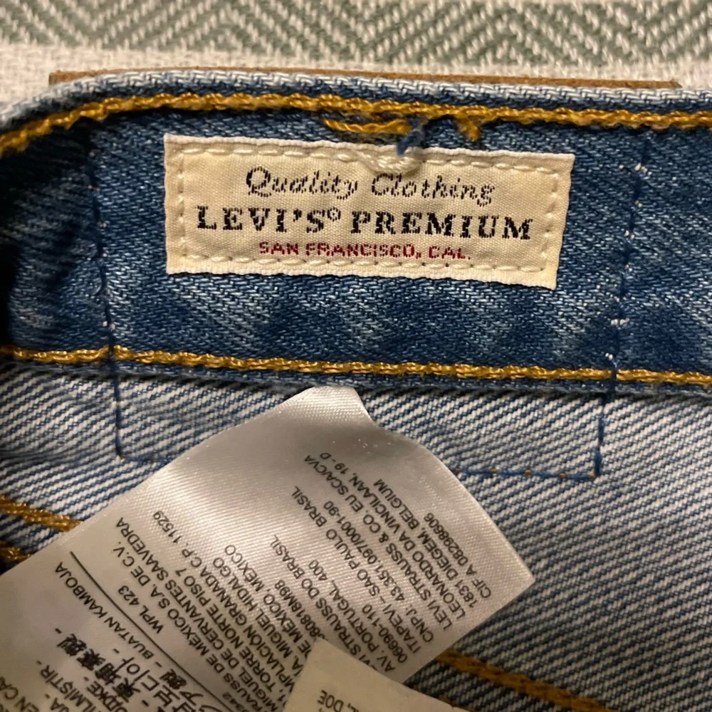 Levi’s Premium Light‎ Wash Selvage Denim Size 29 X 32